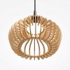 Nowoczesna lampa wisząca LED Maytoni Namiki MOD465PL-L12BK2 Drewniana jadalniana nad stół